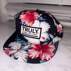 NEW Limited Edition Truly Hard Seltzer Snapback Hat – Floral Tropical – Unisex